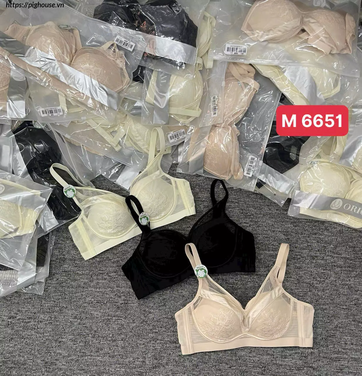 áo ngực không gọng đệm vừa