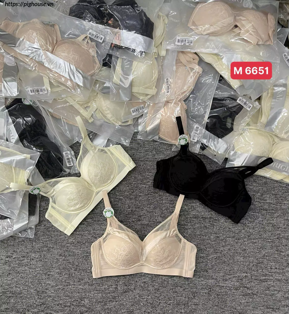 áo ngực không gọng đệm vừa