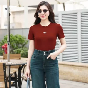 Ao phong LU5AP09 om dang co V