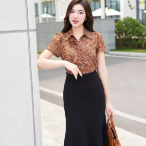 Ao so mi cong so LUPERI thanh lich