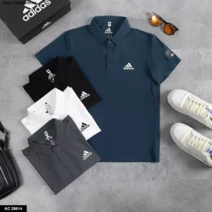 Ao Polo Adidas AC25614 Keo Tan Hot Trend