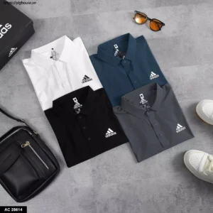 Ao Polo Adidas AC25614 Keo Tan Hot Trend