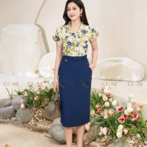 Sơ mi hoa CIANI thanh lịch