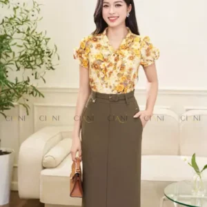 Sơ mi hoa CIANI thanh lịch