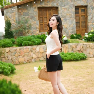 Quần đùi chun Luperi mềm mát