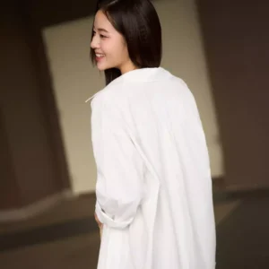 Áo Sơ Mi Nữ Cổ Đức Basic Cardina