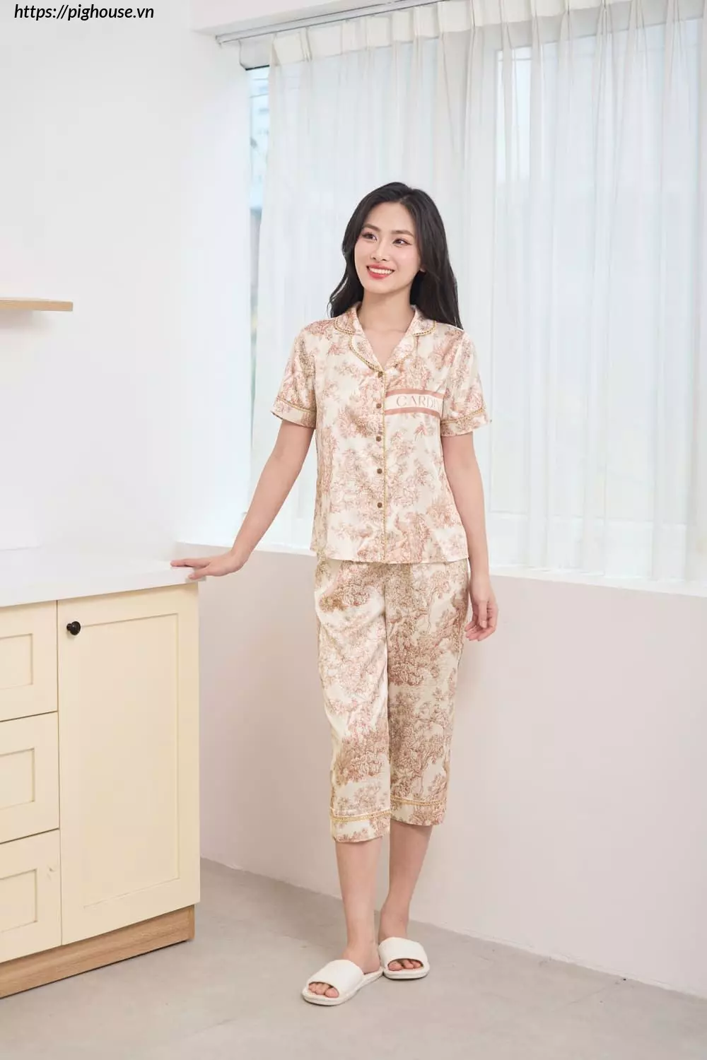 Pijama Lua Lung Ren Mat Me Cardina