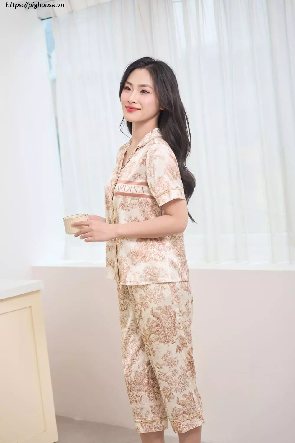 Pijama Lua Lung Ren Mat Me Cardina