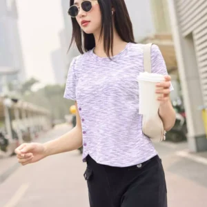 Croptop Tam Cotton Ta Lech Cardina