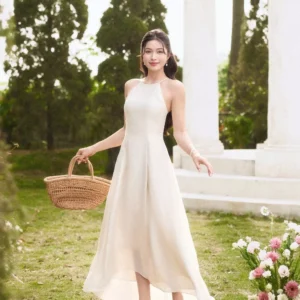 Đầm yếm hai dây đuôi tôm Cardina