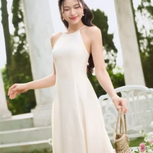 Đầm yếm hai dây đuôi tôm Cardina