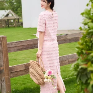 Áo Ren Bèo Tầng Dáng Ngắn Cardina