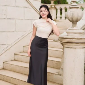 chan vay duoi ca satin trendy cardina