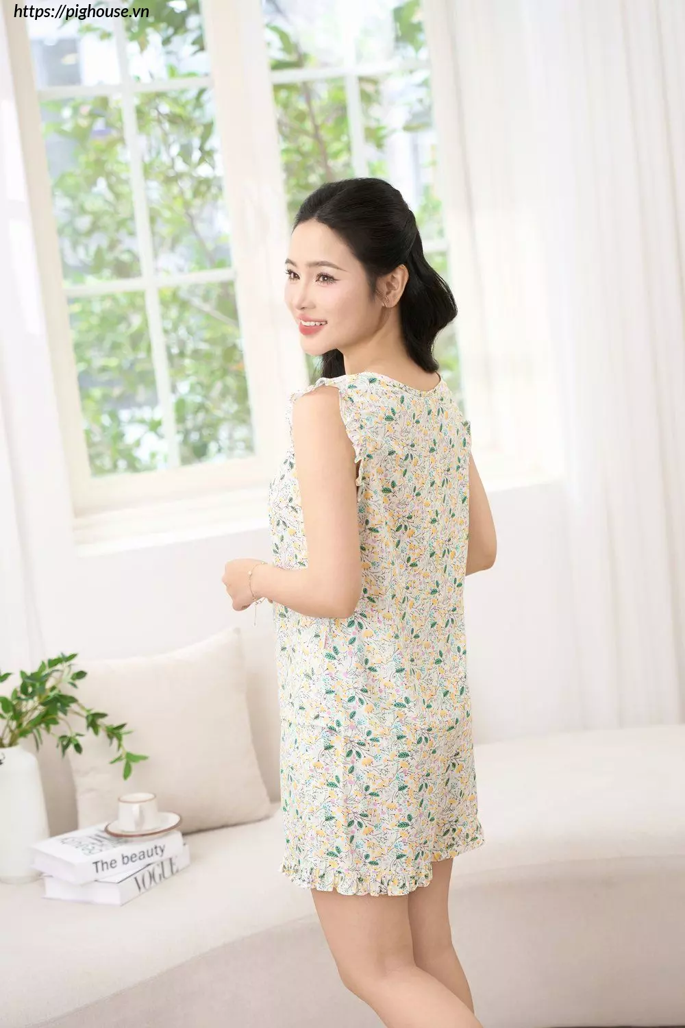 Bộ Lanh Quần Đùi Sát Nách Cardina