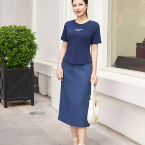 Áo phông cổ tròn LU5AP01 năng động