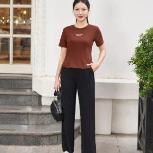 Áo phông cổ tròn LU5AP01 năng động