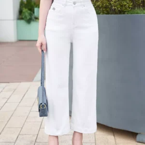 Quần Jeans Nữ Suông Nấm LUPERI