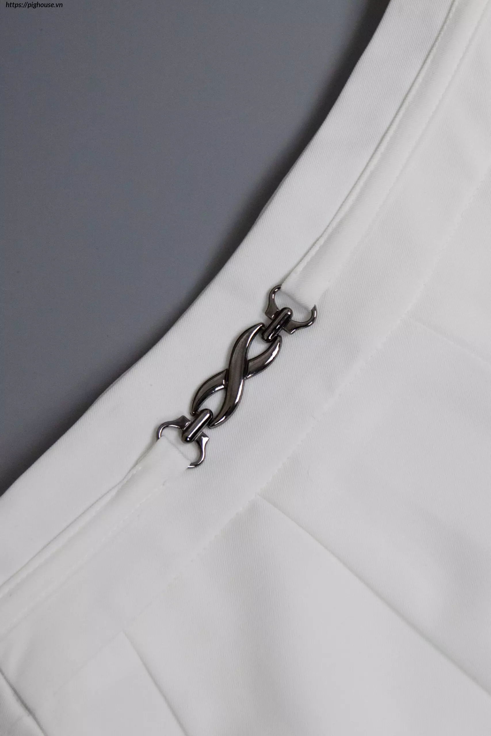 quần ống suông nữ lưng cao LFQD2143