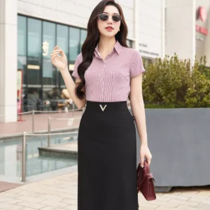 Chân váy midi dáng A LUPERI