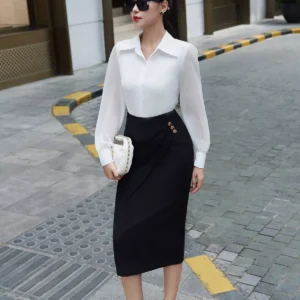 Chân váy bút chì Luperi tôn dáng