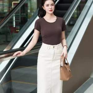 Áo Thun Đệm Ngực LUPERI Co Giãn