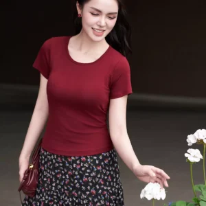 Áo Thun Đệm Ngực LUPERI Co Giãn