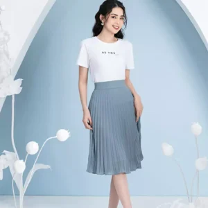 Chan vay xep ly chiffon dang dai