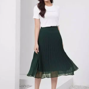 Chan vay xep ly chiffon dang dai