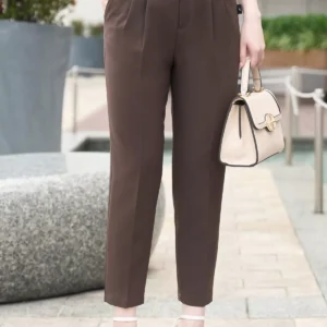 Quần âu baggy LUPERI cạp cách điệu tôn dáng