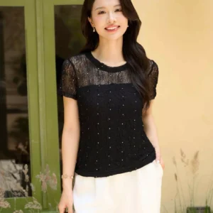 Áo Ren Ép Đá Cardina Younger