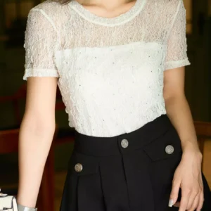 Áo Ren Ép Đá Cardina Younger