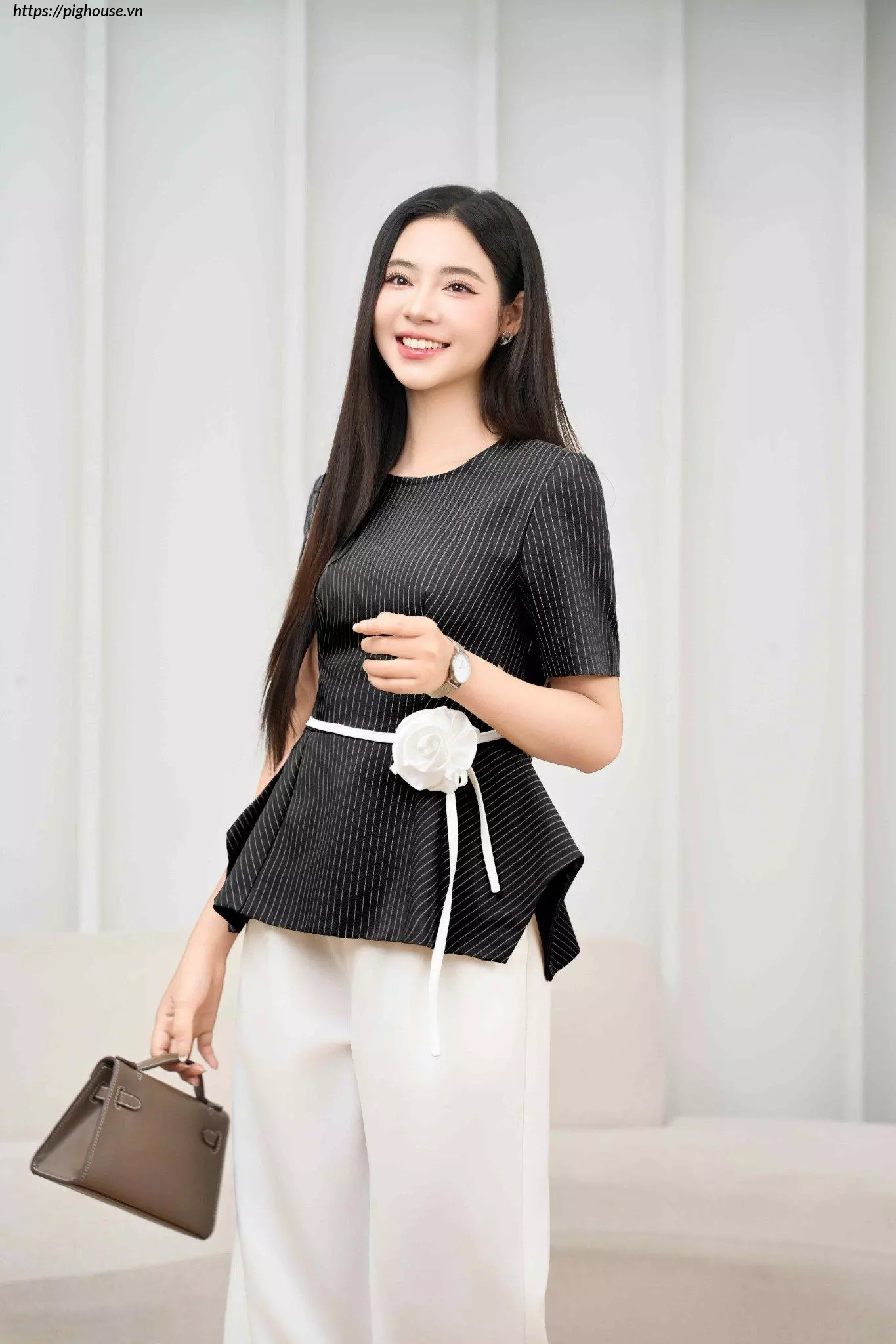 Áo Peplum Cardina Dáng Đẹp, Tôn Eo
