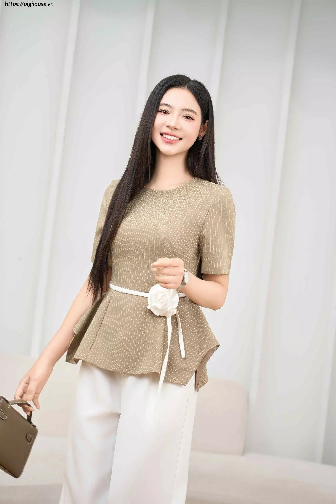 Áo Peplum Cardina Dáng Đẹp, Tôn Eo