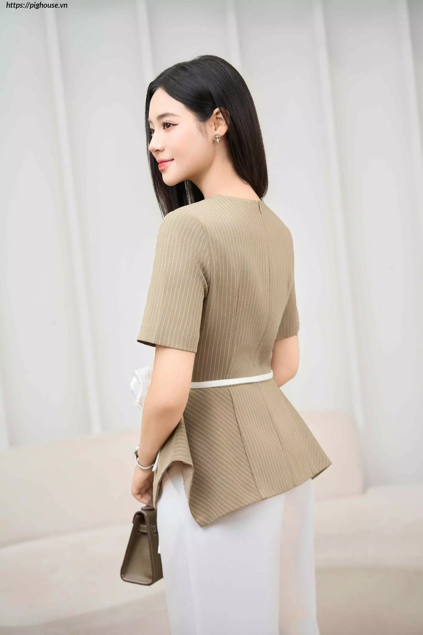 Áo Peplum Cardina Dáng Đẹp, Tôn Eo