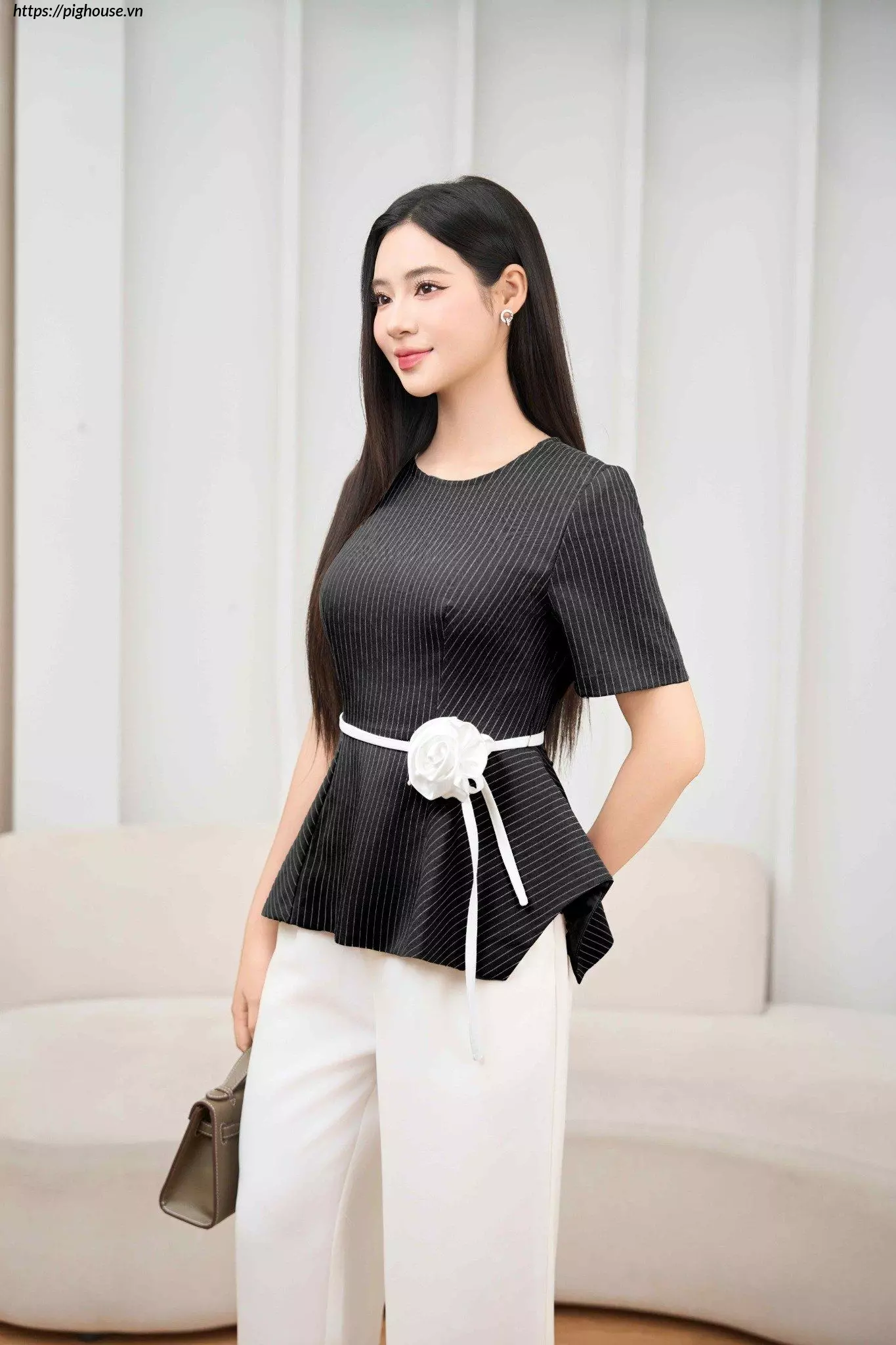 Áo Peplum Cardina Dáng Đẹp, Tôn Eo