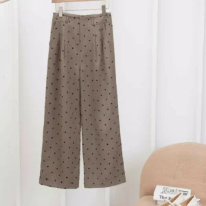 Quần Suông Nữ Chấm Bi Cardina Younger