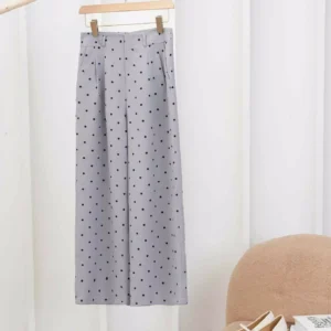 Quần Suông Nữ Chấm Bi Cardina Younger