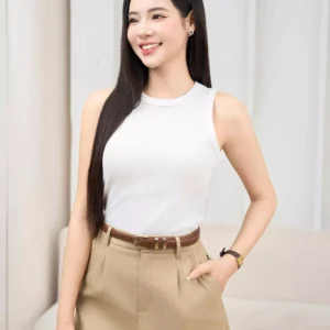 Áo sát nách cotton tăm Cardina