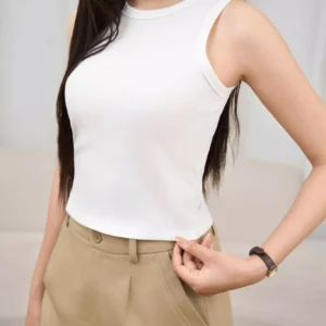 Áo sát nách cotton tăm Cardina