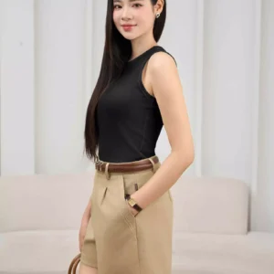 Áo sát nách cotton tăm Cardina