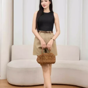 Áo sát nách cotton tăm Cardina