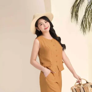 Set đũi gile quần đùi Cardina