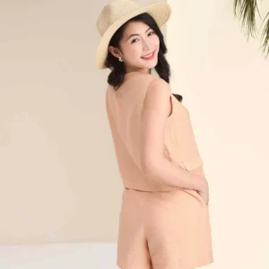 Set đũi gile quần đùi Cardina