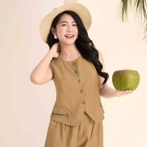 Set đũi gile quần đùi Cardina