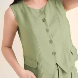 Set đũi gile quần đùi Cardina