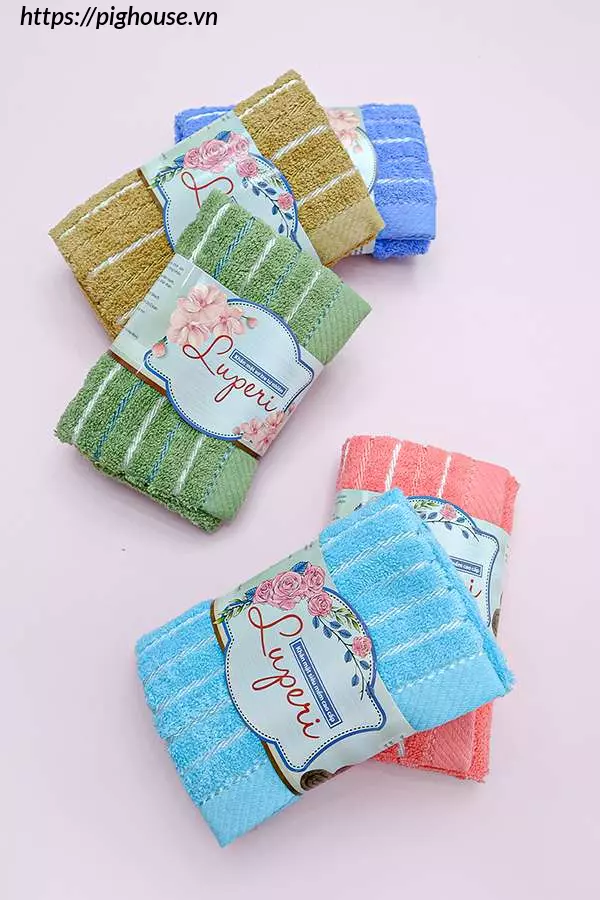 Khăn mặt cotton Luperi 30x50