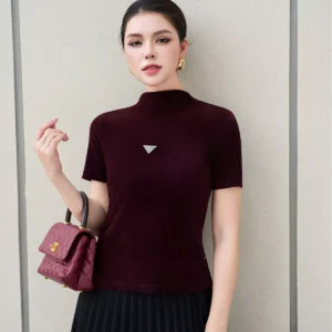 Ao giu nhiet LUPERI co leo tay ngan