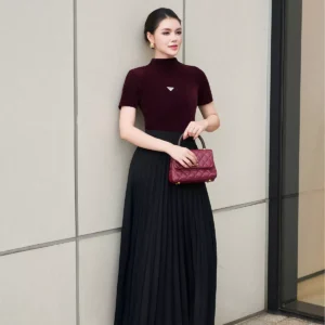 Ao giu nhiet LUPERI co leo tay ngan