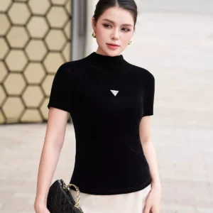 Ao giu nhiet LUPERI co leo tay ngan