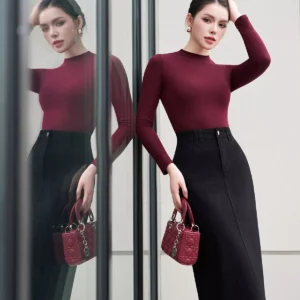 Chan vay Jeans but chi xe sau co gian